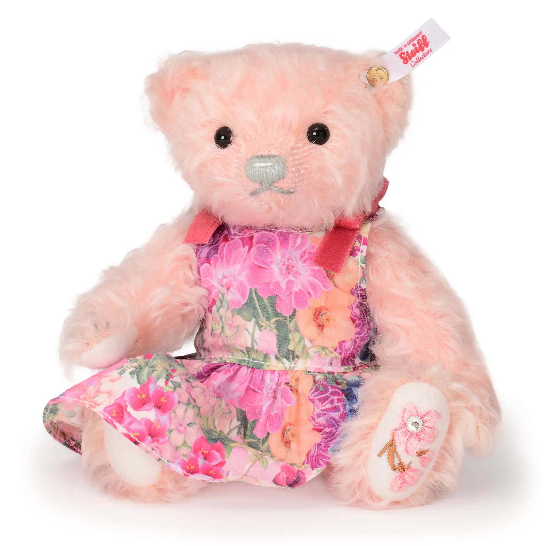 Steiff made with Liberty fabric（Pink）