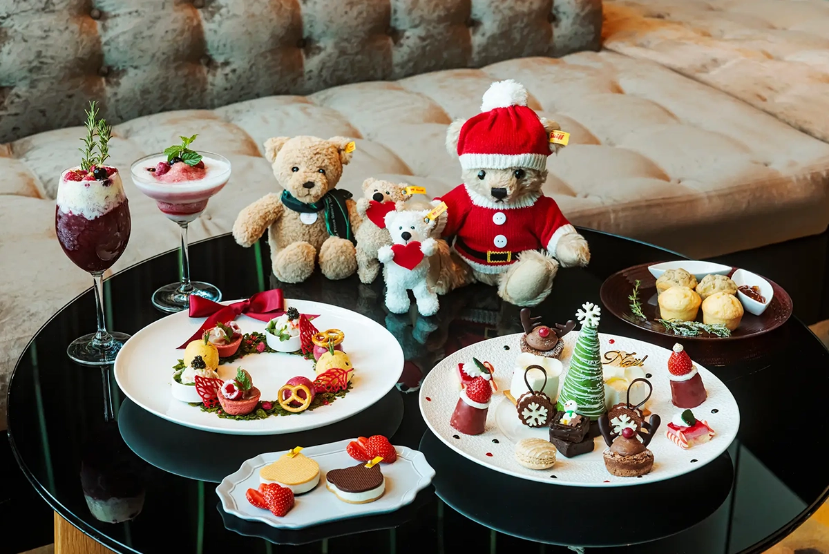 “シュタイフのテディベア”や家族とクリスマスを祝う「Twinkle Christmas Afternoon Tea～with Steiff～」を販売