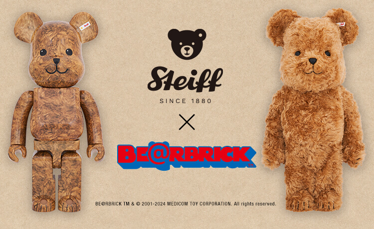 Steiff BE@RBRICK 70PB 1000％