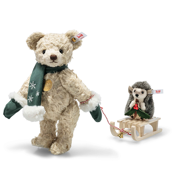 テディベアとハリネズミ