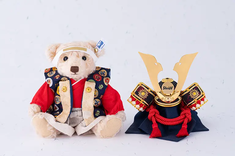 テディベア サムライ「中鍬ゴールド」